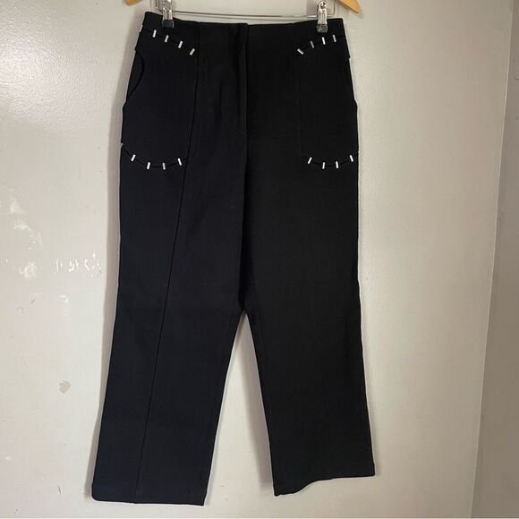 3.1 Phillip Lim virgin wool staple cropped pants size 8 NWOT - Picture 2 of 11